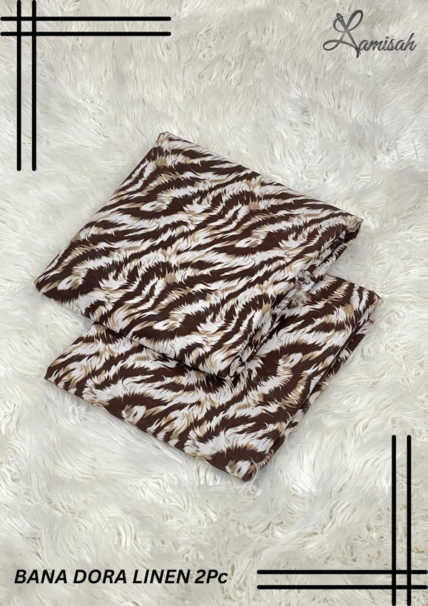 Bana Dora Linen Bara Arz 3.5 Yards D-3 Lamisah