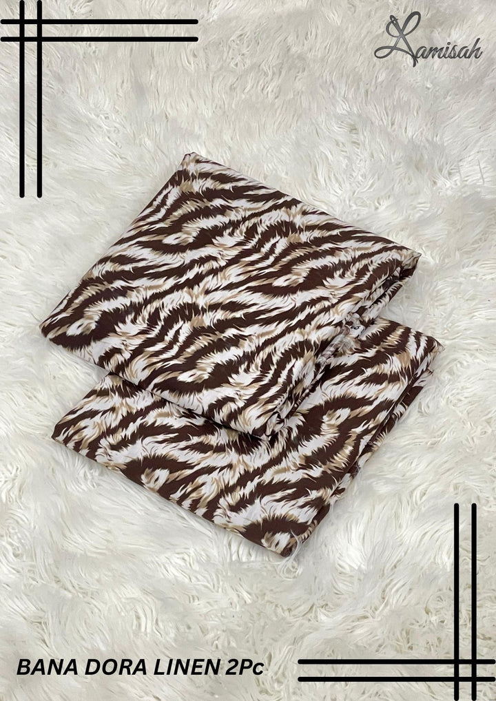 Bana Dora Linen Bara Arz 3.5 Yards D-3 Lamisah